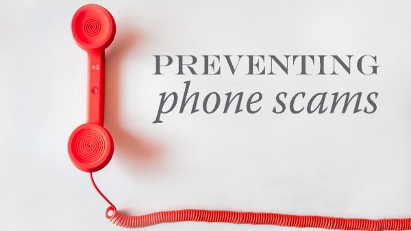 Image: Preventing Phone Scams