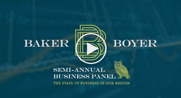 business panel video image