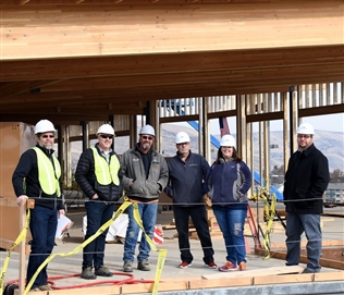 Group at Construction Site