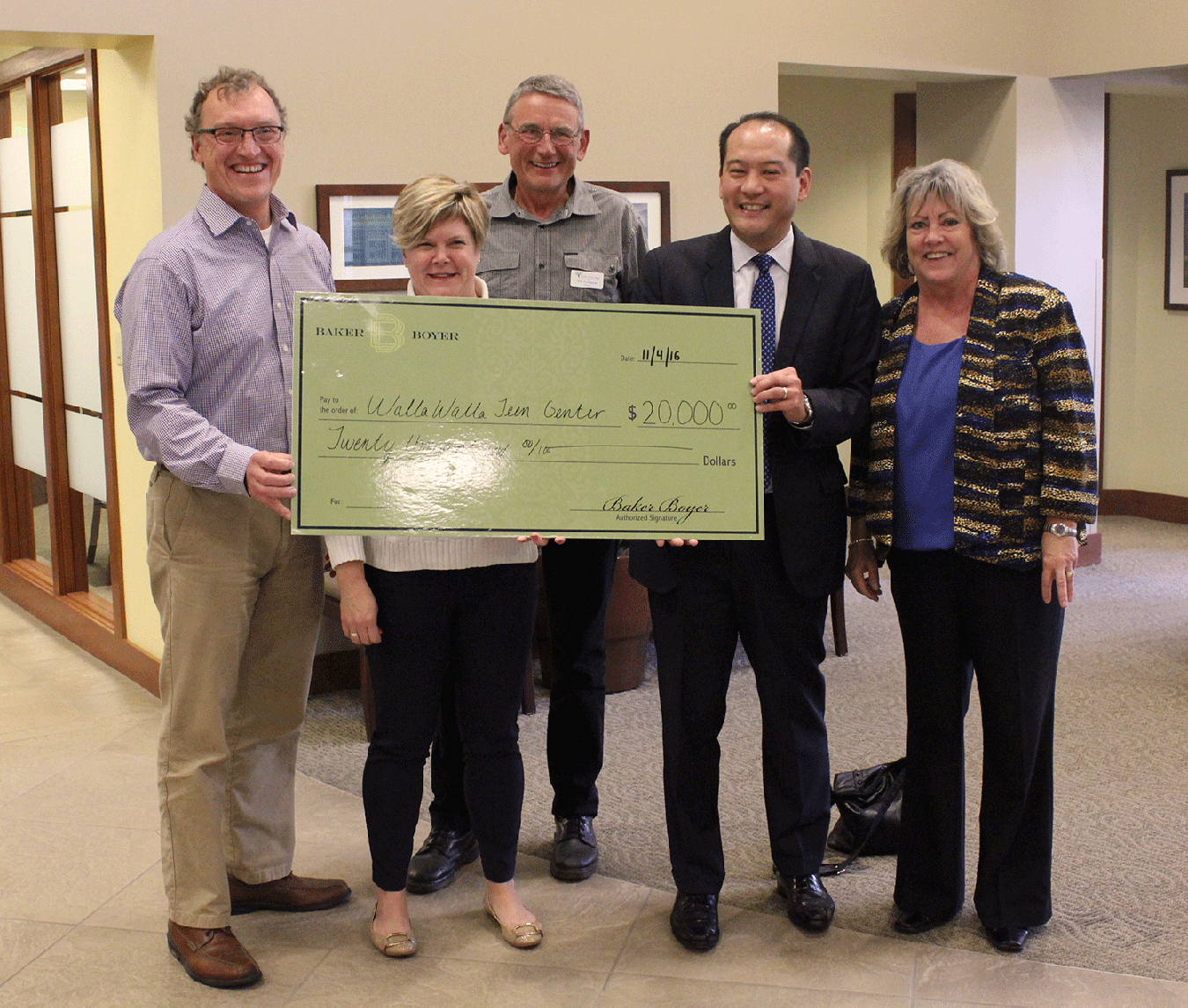 Image: First Recipient of Legacy Giving Program
