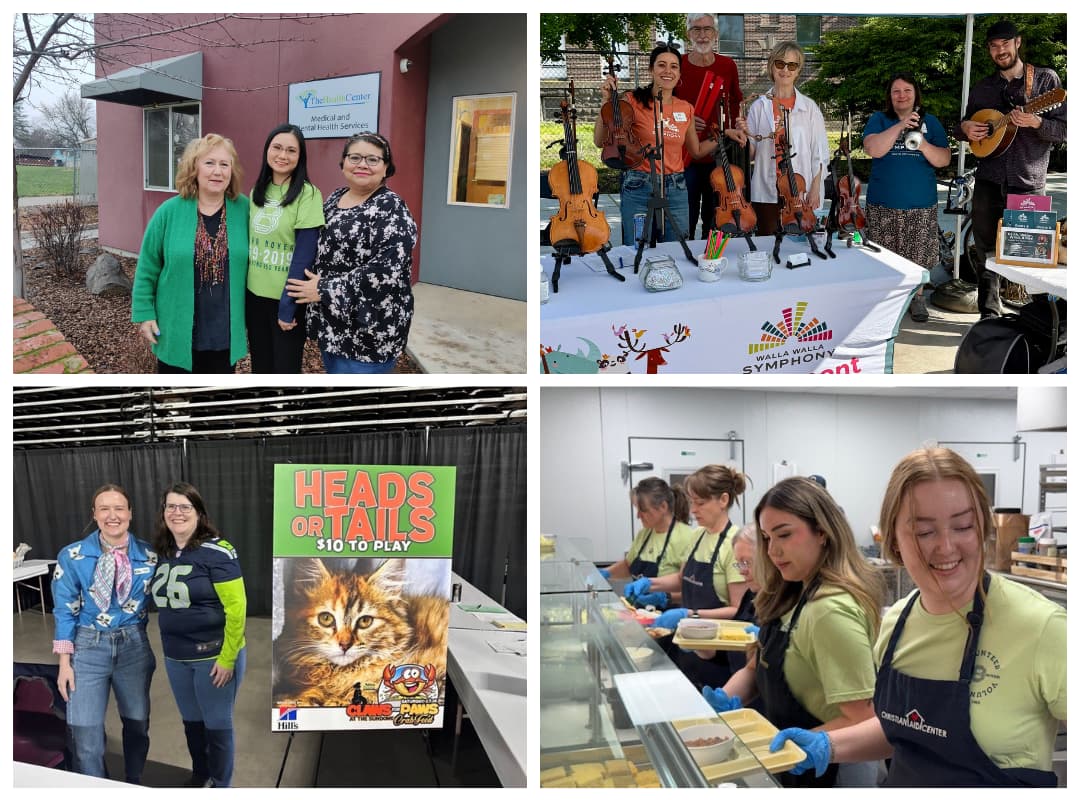 Baker Boyer employees volunteering