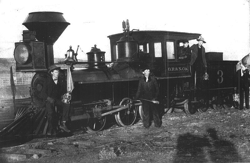 Blue Mountain Train Car on the Rawhide Railroad