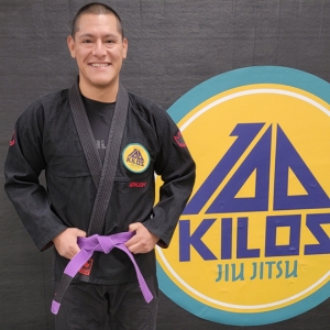 Marco in jiu-jitsu class