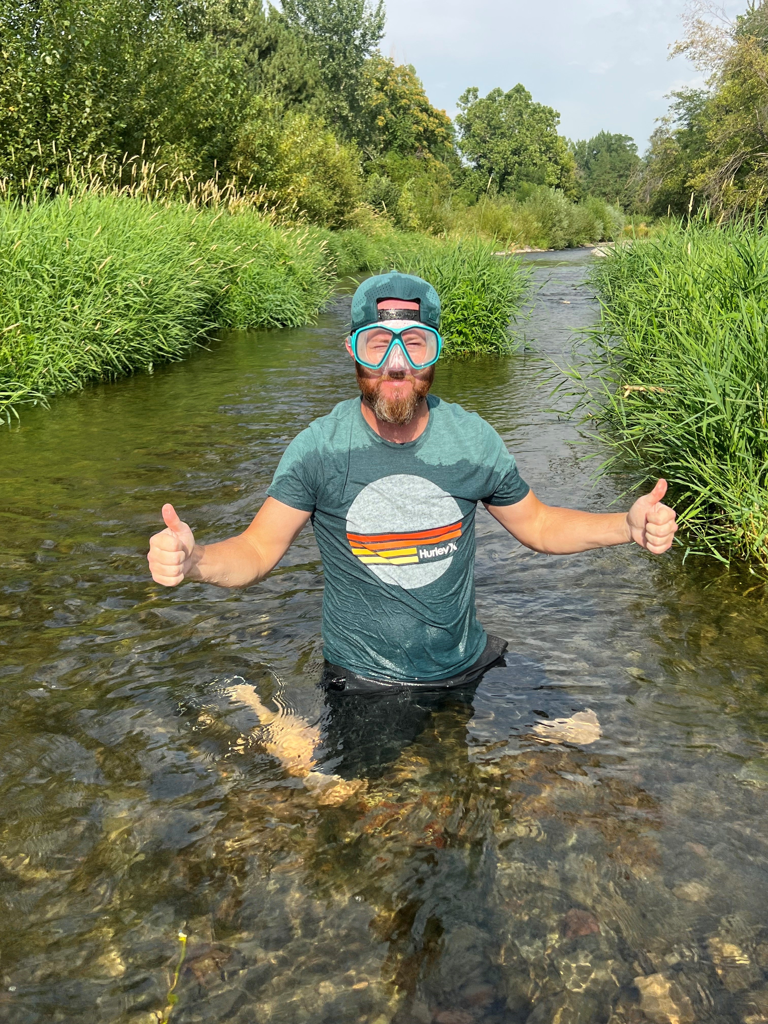 Matt enjoying the outdoors