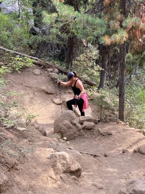 Stephanie Rubin Hiking