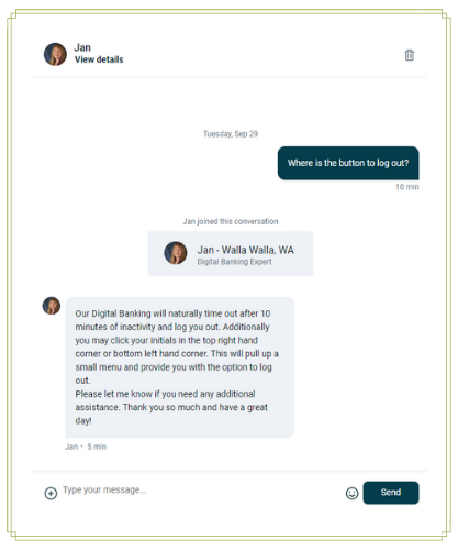 Conversations screenshot