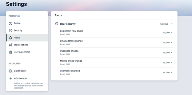 User Security Alerts Graphic 1