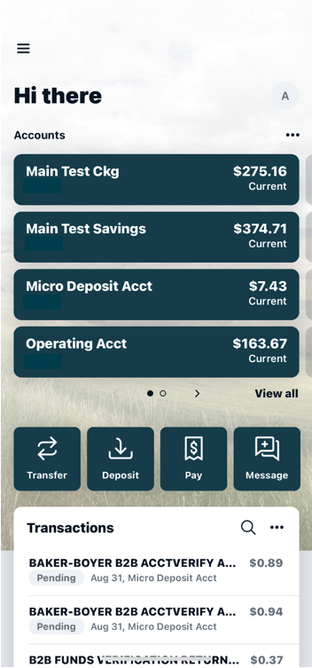 Mobile Deposit