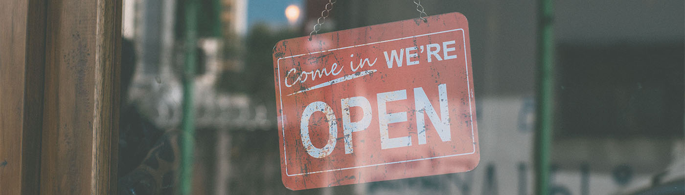 open for business sign, business loans