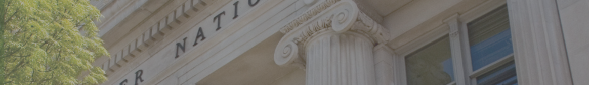 close up of Baker Building Main Office