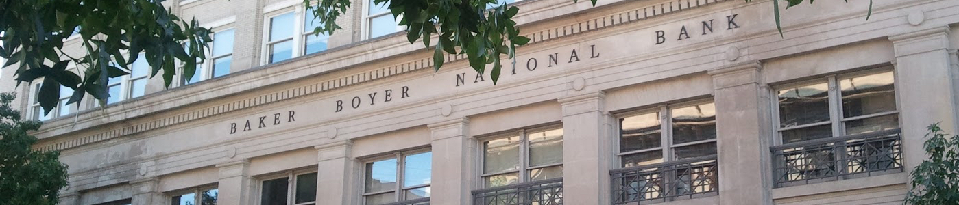 section of the Main Office Baker Building in Walla Walla, WA